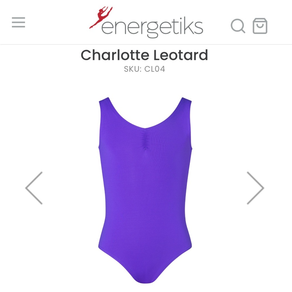 Energetiks Girls Ballet Leotard (CL04 - Charlotte Style)